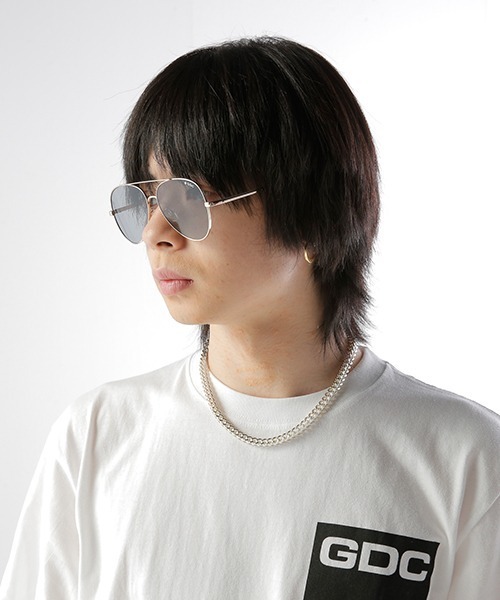 GDC（ジーディーシー）の「PILOT SUNGLASSES（サングラス・メンズ・ブラック/グレー/イエロー・FREE）」の9枚目の写真