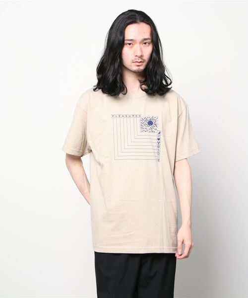 PLEASURES（プレジャー）の「FERTILE T-SHIRT（Tシャツ/カットソー・メンズ・ブラック/サンドベージュ・L/XL/M）」の8枚目の写真