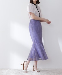 N.（N. Natural Beauty Basic） | ◆レースマーメイドスカート(スカート)