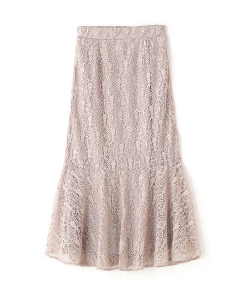N.（N. Natural Beauty Basic）（エヌエヌナチュラルビューティーベーシック）の「◆レースマーメイドスカート（スカート・レディース・ライトグレー/ブラック/ブルー・MEDIUM）」の21枚目の写真