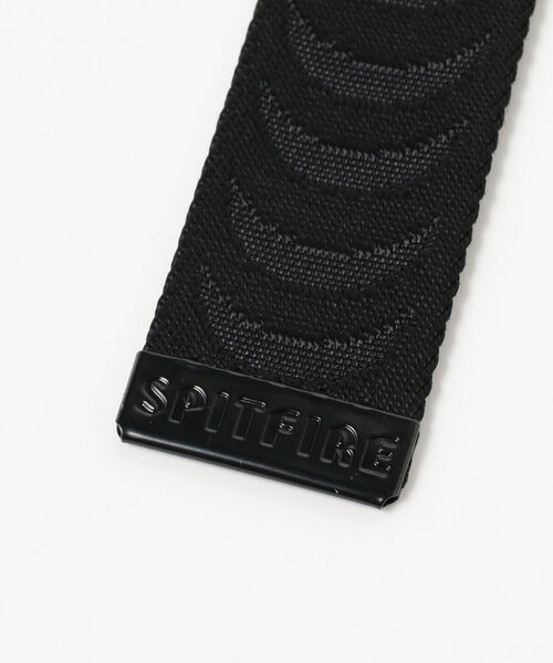 spitfire（スピットファイア）の「SPITFIRE / BIGHEAD Fill Crescent Web Belt（ベルト・メンズ・ブラック・ONE SIZE）」の4枚目の写真