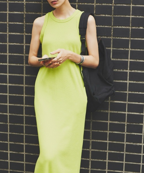 Auntie Rosa Holiday（アンティローザホリデー）の「※入荷禁止※サーマルアメスリワンピース / サイズ展開あり（ワンピース・レディース・ブラック/ブラウン/グリーン・SMALL/MEDIUM）」の3枚目の写真