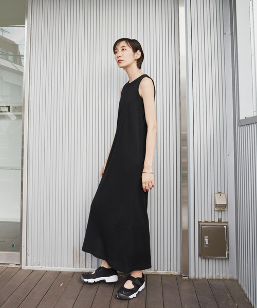 Auntie Rosa Holiday（アンティローザホリデー）の「※入荷禁止※サーマルアメスリワンピース / サイズ展開あり（ワンピース・レディース・ブラック/ブラウン/グリーン・SMALL/MEDIUM）」の6枚目の写真