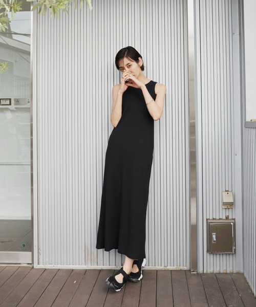 Auntie Rosa Holiday（アンティローザホリデー）の「※入荷禁止※サーマルアメスリワンピース / サイズ展開あり（ワンピース・レディース・ブラック/ブラウン/グリーン・SMALL/MEDIUM）」の9枚目の写真