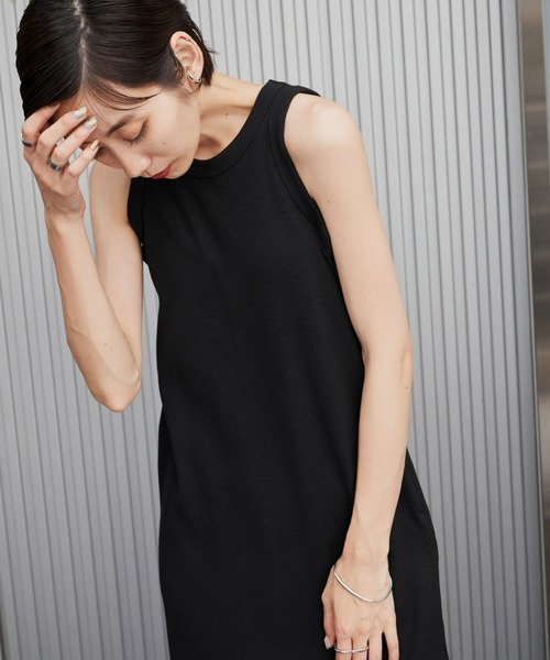 Auntie Rosa Holiday（アンティローザホリデー）の「※入荷禁止※サーマルアメスリワンピース / サイズ展開あり（ワンピース・レディース・ブラック/ブラウン/グリーン・SMALL/MEDIUM）」の15枚目の写真