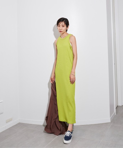 Auntie Rosa Holiday（アンティローザホリデー）の「※入荷禁止※サーマルアメスリワンピース / サイズ展開あり（ワンピース・レディース・ブラック/ブラウン/グリーン・SMALL/MEDIUM）」の21枚目の写真