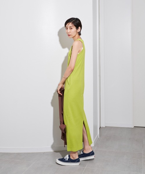 Auntie Rosa Holiday（アンティローザホリデー）の「※入荷禁止※サーマルアメスリワンピース / サイズ展開あり（ワンピース・レディース・ブラック/ブラウン/グリーン・SMALL/MEDIUM）」の22枚目の写真