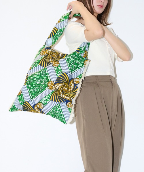 FREE'S MART（フリーズマート）の「ランダムビッグトートバッグ（トートバッグ・レディース・グリーン系その他/ピンク系その他・ﾌﾘ-）」の7枚目の写真