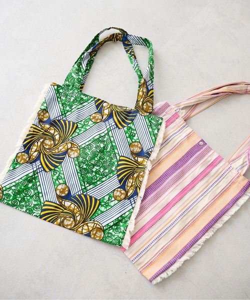 FREE'S MART（フリーズマート）の「ランダムビッグトートバッグ（トートバッグ・レディース・グリーン系その他/ピンク系その他・ﾌﾘ-）」の10枚目の写真