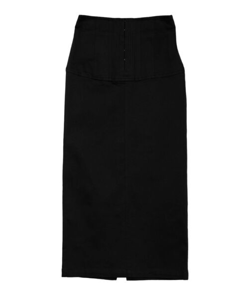 LAGUNAMOON(ラグナムーン)の「ウエストステッチデザインタイトスカート(スカート・レディース・ブラック/ベージュ/グレー・SMALL/MEDIUM)」の15枚目の写真