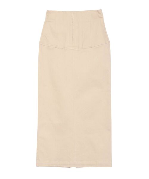 LAGUNAMOON(ラグナムーン)の「ウエストステッチデザインタイトスカート(スカート・レディース・ブラック/ベージュ/グレー・SMALL/MEDIUM)」の16枚目の写真