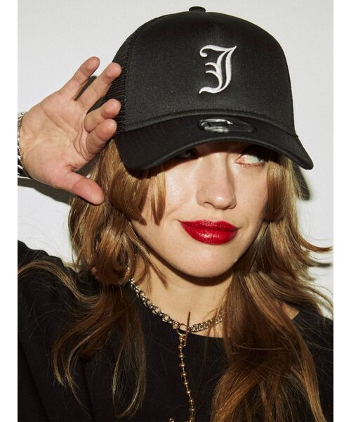 jouetie（ジュエティ）の「NEW ERA JTメッシュキャップ【コラボ】（キャップ・レディース・ブラック・FREE）」の5枚目の写真