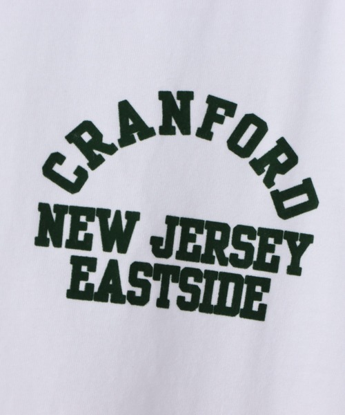 Champion(チャンピオン)の「Champion チャンピオン カレッジプリント半袖リンガーTシャツ(Tシャツ/カットソー・メンズ・ネイビー/ベージュ/ブラック/レッド・S/M/XL/L)」の16枚目の写真