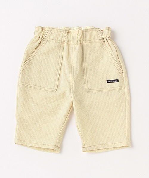 petit main（プティマイン）の「サッカーハーフパンツ（その他パンツ・キッズ・グレー/ライトベージュ/ブラック・130cm/100cm/120cm/110cm/90cm/80ｃｍ）」の3枚目の写真