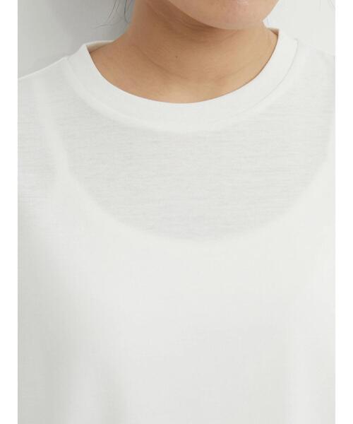 Green Parks(グリーンパークス)の「・SUGAR SPOON アイレットフレンチTシャツ(Tシャツ/カットソー・レディース・イエロー/パープル/オフホワイト/ブラック・FREE)」の14枚目の写真