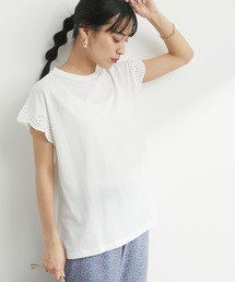 Green　Parks | ・SUGAR SPOON アイレットフレンチTシャツ(Tシャツ/カットソー)