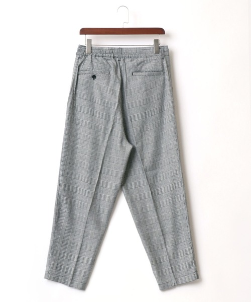 Lazar(ラザル)の「Wide Tapered Slacks/ワイドテーパードスラックス/センタープレス タックワイドパンツ(スラックス・メンズ・ブラック/ホワイト系その他/ベージュ系その他/ブラウン系その他/グレー系その他/グレー系その他2/ブラック系その他・M/L)」の11枚目の写真