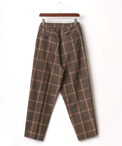 Lazar(ラザル)の「Wide Tapered Slacks/ワイドテーパードスラックス/センタープレス タックワイドパンツ(スラックス・メンズ・ブラック/ホワイト系その他/ベージュ系その他/ブラウン系その他/グレー系その他/グレー系その他2/ブラック系その他・M/L)」の13枚目の写真