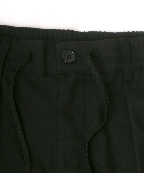 Lazar(ラザル)の「Wide Tapered Slacks/ワイドテーパードスラックス/センタープレス タックワイドパンツ(スラックス・メンズ・ブラック/ホワイト系その他/ベージュ系その他/ブラウン系その他/グレー系その他/グレー系その他2/ブラック系その他・M/L)」の15枚目の写真