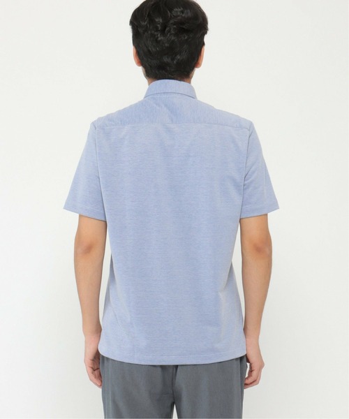 IKKA LOUNGE(イッカラウンジ)の「ALTIMA カッタウェーポロシャツ(ポロシャツ・メンズ・ネイビー/ブルー/ダークネイビー・M/L/XL/S)」の9枚目の写真
