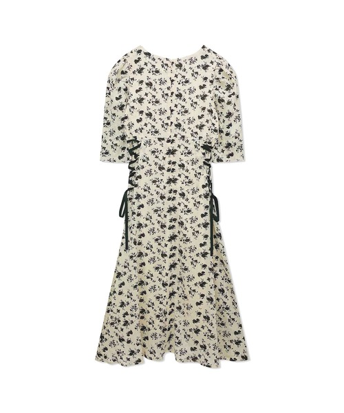 ANDGEEBEE（アンジービー）の「レースアップフラワーワンピ（ワンピース・レディース・アイボリー/ホワイト・MEDIUM）」の13枚目の写真