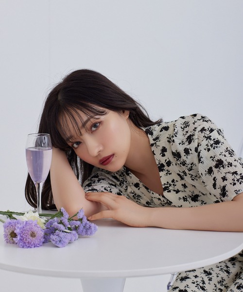 ANDGEEBEE（アンジービー）の「レースアップフラワーワンピ（ワンピース・レディース・アイボリー/ホワイト・MEDIUM）」の22枚目の写真