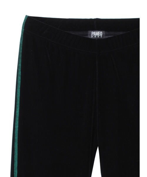 PAMEO POSE（パメオポーズ）の「Velor Loose Leggings（レギンス/スパッツ・レディース・ブラック/ブラウン・FREE）」の17枚目の写真