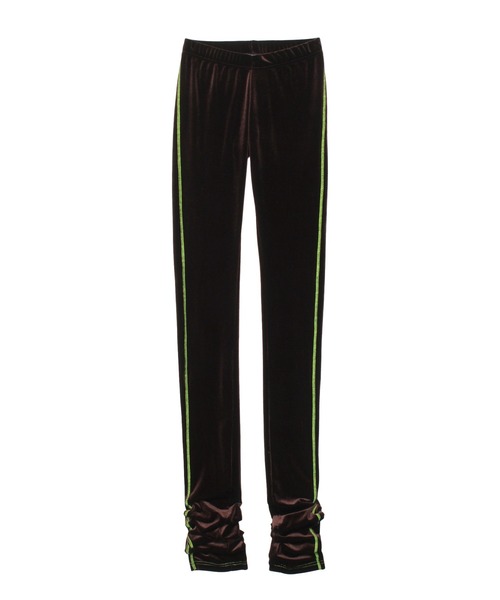 PAMEO POSE（パメオポーズ）の「Velor Loose Leggings（レギンス/スパッツ・レディース・ブラック/ブラウン・FREE）」の21枚目の写真