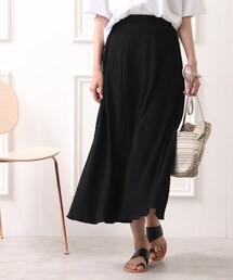 DRESKIP | シボシボフレアースカート(スカート)