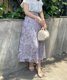 natural couture | オパールフラワーアシメタックスカート(スカート)