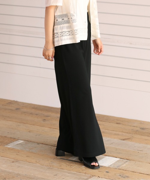 cepo（セポ）の「アシメスリットタイトスカート（スカート・レディース・ブラック/オレンジ/グリーン・M）」の7枚目の写真