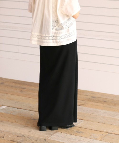 cepo（セポ）の「アシメスリットタイトスカート（スカート・レディース・ブラック/オレンジ/グリーン・M）」の8枚目の写真