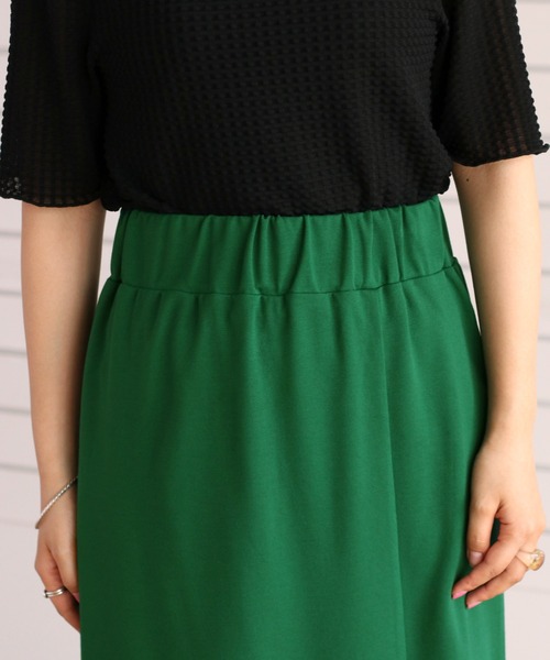 cepo（セポ）の「アシメスリットタイトスカート（スカート・レディース・ブラック/オレンジ/グリーン・M）」の16枚目の写真