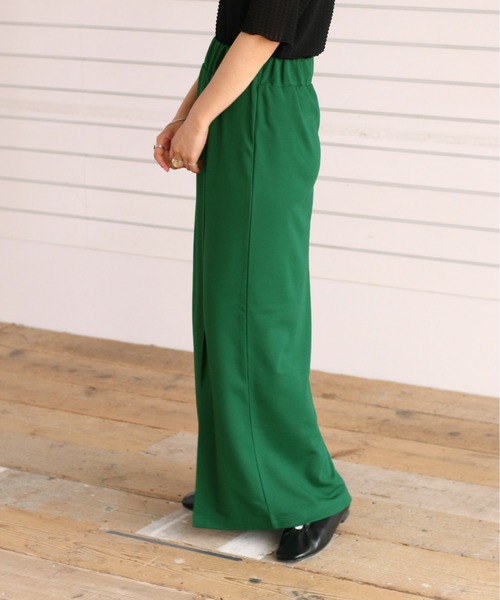 cepo（セポ）の「アシメスリットタイトスカート（スカート・レディース・ブラック/オレンジ/グリーン・M）」の11枚目の写真