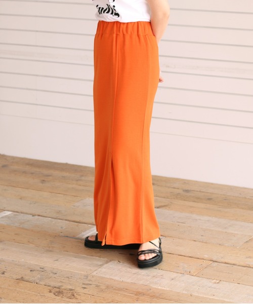 cepo（セポ）の「アシメスリットタイトスカート（スカート・レディース・ブラック/オレンジ/グリーン・M）」の19枚目の写真