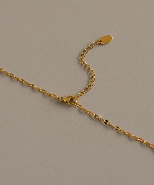muku(ムク)の「金属アレルギー対応 スパークルネックレス/サージカルステンレス/316L(ネックレス・レディース・シルバー/ゴールド/シャンパン・39cm/45cm/52cm)」の7枚目の写真