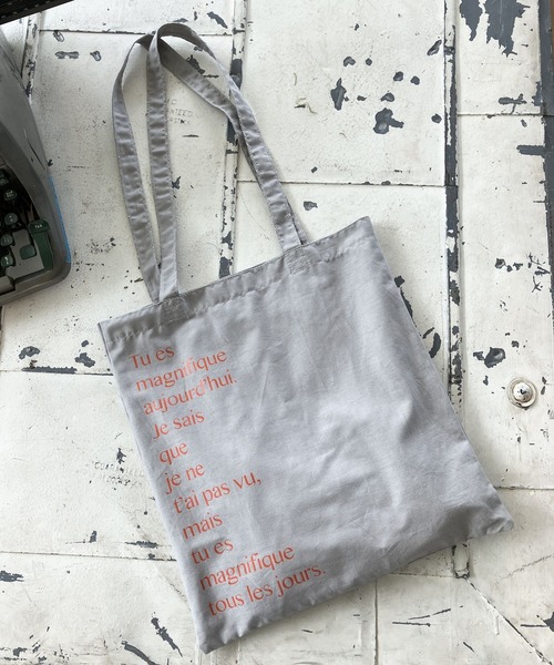 LEPSIM(レプシィム)の「アソートプリントトートバッグ 344089(トートバッグ・レディース・グレー/ピンク/イエロー/ブルー/ブラック系その他/ストライプ/オフホワイト/ネイビー・ONE SIZE)」の3枚目の写真