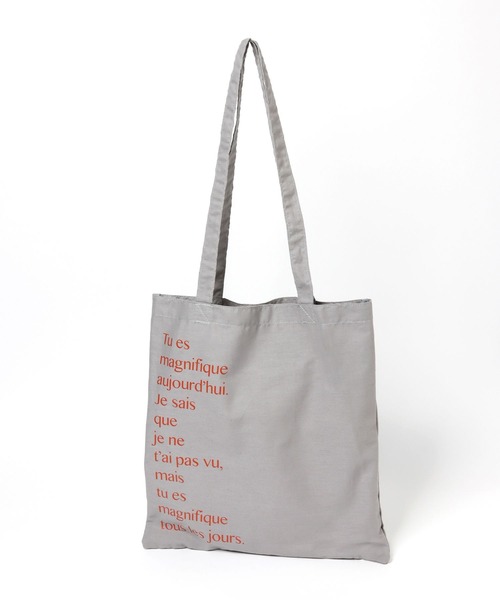 LEPSIM(レプシィム)の「アソートプリントトートバッグ 344089(トートバッグ・レディース・グレー/ピンク/イエロー/ブルー/ブラック系その他/ストライプ/オフホワイト/ネイビー・ONE SIZE)」の9枚目の写真