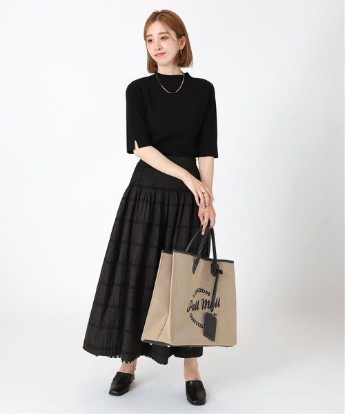 B.C STOCK（ベーセーストック）の「《追加》キャンバスロゴトートバッグ（トートバッグ・レディース・ブラウン/カーキ・FREE）」の7枚目の写真