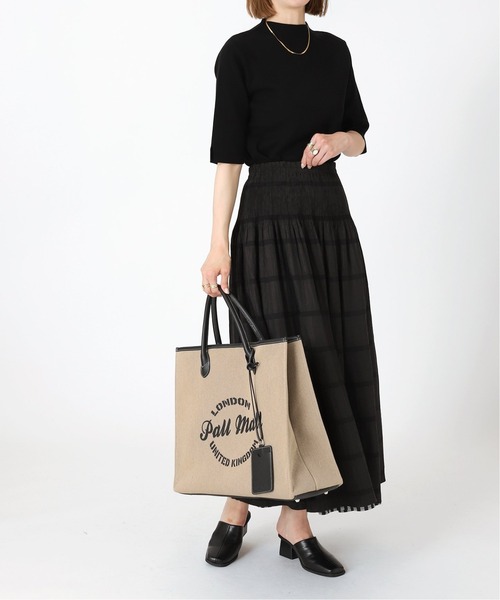 B.C STOCK（ベーセーストック）の「《追加》キャンバスロゴトートバッグ（トートバッグ・レディース・ブラウン/カーキ・FREE）」の9枚目の写真