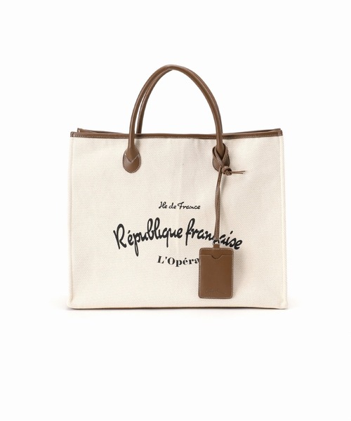 B.C STOCK（ベーセーストック）の「《追加》キャンバスロゴトートバッグ（トートバッグ・レディース・ブラウン/カーキ・FREE）」の19枚目の写真