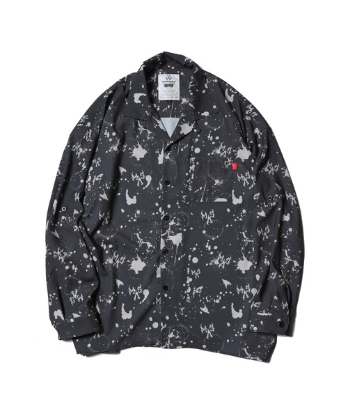 VIRGOwearworks(ヴァルゴウェアワークス)の「SPLASH VGW SHIRTS(シャツ/ブラウス・メンズ・ブラック/チャコールグレー/ブルー・2/3/4)」の3枚目の写真