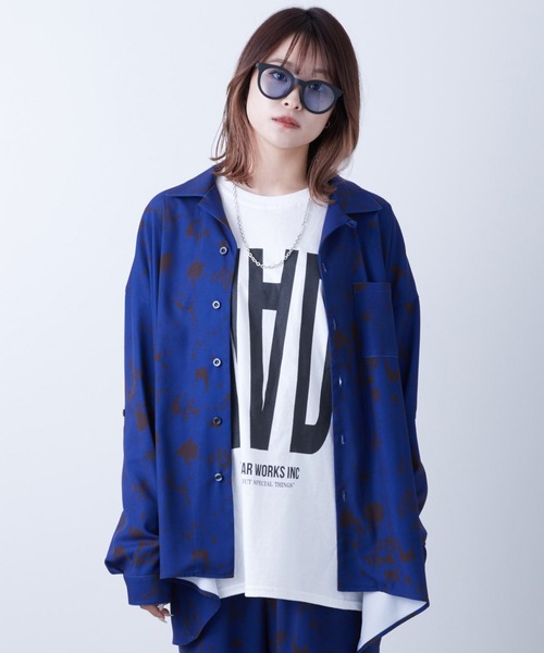 VIRGOwearworks(ヴァルゴウェアワークス)の「SPLASH VGW SHIRTS(シャツ/ブラウス・メンズ・ブラック/チャコールグレー/ブルー・2/3/4)」の8枚目の写真
