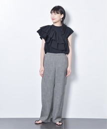 CITYSHOP（シティーショップ）の「FRILL COLLAR SET Tシャツ（T