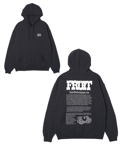 FRUIT OF THE LOOM（フルーツオブザルーム）の「プリントフーディA / 長袖 / パーカー / スウェット / プリント / カジュアル / ユニセックス（パーカー・メンズ・B/G/I/R/K/L/M/N/C/D/A/H/J/O/Q/F/E/P・M/L/XL）」の10枚目の写真