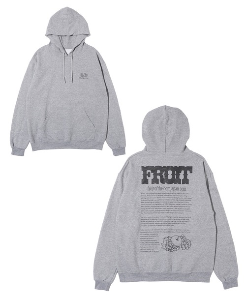 FRUIT OF THE LOOM（フルーツオブザルーム）の「プリントフーディA / 長袖 / パーカー / スウェット / プリント / カジュアル / ユニセックス（パーカー・メンズ・B/G/I/R/K/L/M/N/C/D/A/H/J/O/Q/F/E/P・M/L/XL）」の11枚目の写真