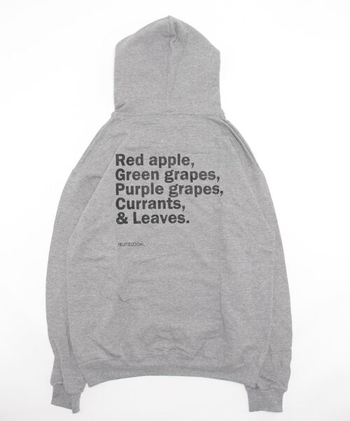 FRUIT OF THE LOOM（フルーツオブザルーム）の「プリントフーディA / 長袖 / パーカー / スウェット / プリント / カジュアル / ユニセックス（パーカー・メンズ・B/G/I/R/K/L/M/N/C/D/A/H/J/O/Q/F/E/P・M/L/XL）」の13枚目の写真