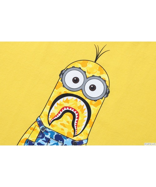 A BATHING APE(アベイシングエイプ)の「MINIONS TEE07 M(Tシャツ/カットソー・メンズ・ホワイト/イエロー・SMALL/MEDIUM/LARGE/X-LARGE/XX-LARGE)」の8枚目の写真