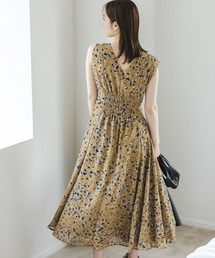 Andemiu | ストーンドットノースリーブワンピース344007(ワンピース)