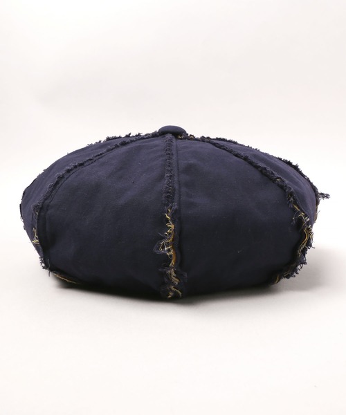 CA4LA（カシラ）の「3 LAYERED CAS（キャスケット・レディース・ネイビー/ブラック/カーキ・ONESIZE）」の8枚目の写真